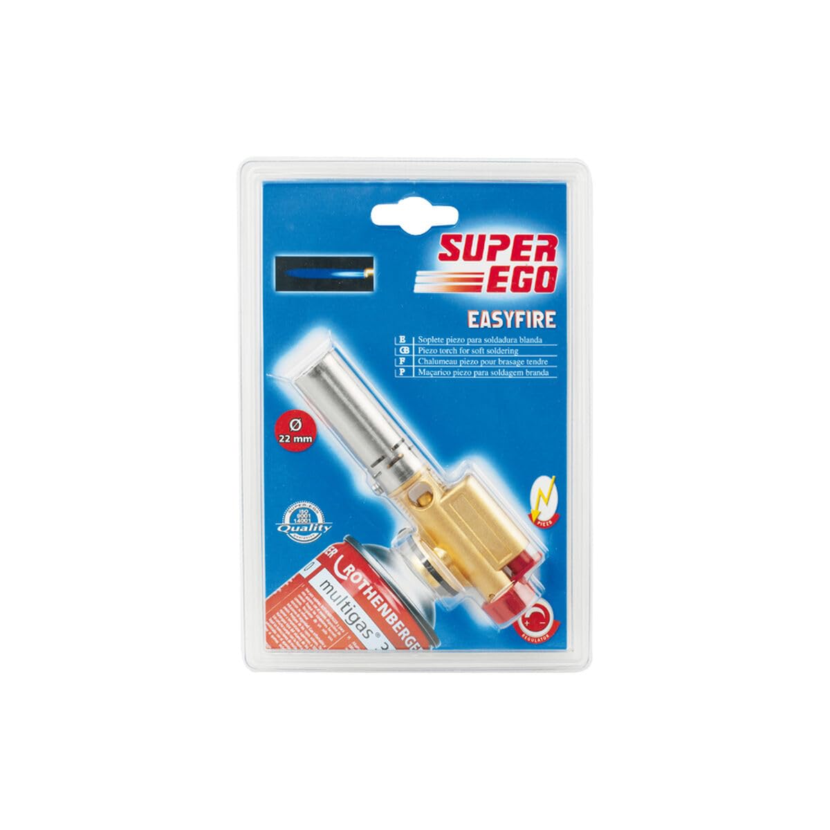 Super Ego R3555300 Soplete easyfire, Arándano
