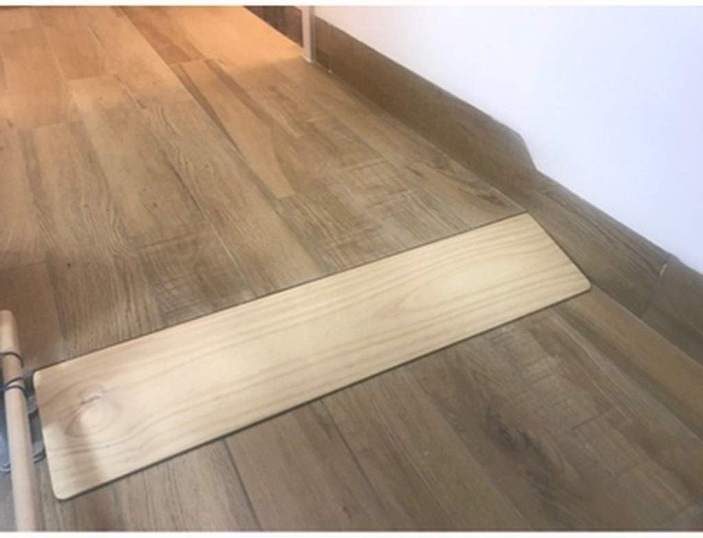 XLTFZY Ramps Uphill Pads Auxiliary Uphill Speed Bumps Steps Indoor Threshold Ramps, Bedroom Living Room Doorway Step Mat Wooden Portable Slope Pad Disabled Wheelchair Ramps,30106Cm : Health & Household