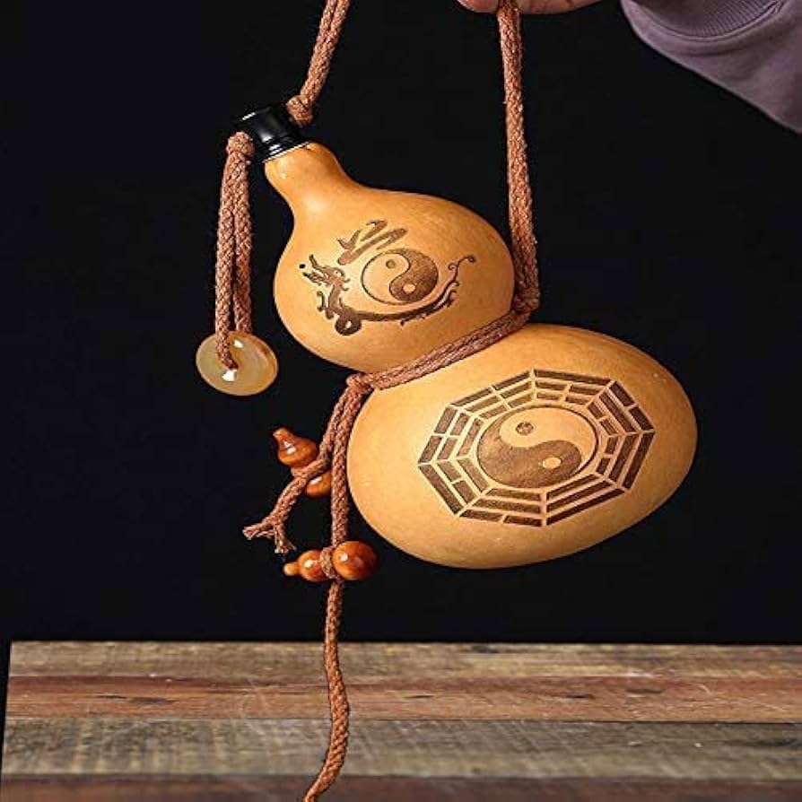 Amazon｜ヒップフラスコ 純粋な天然のひょうたん ひょうたん