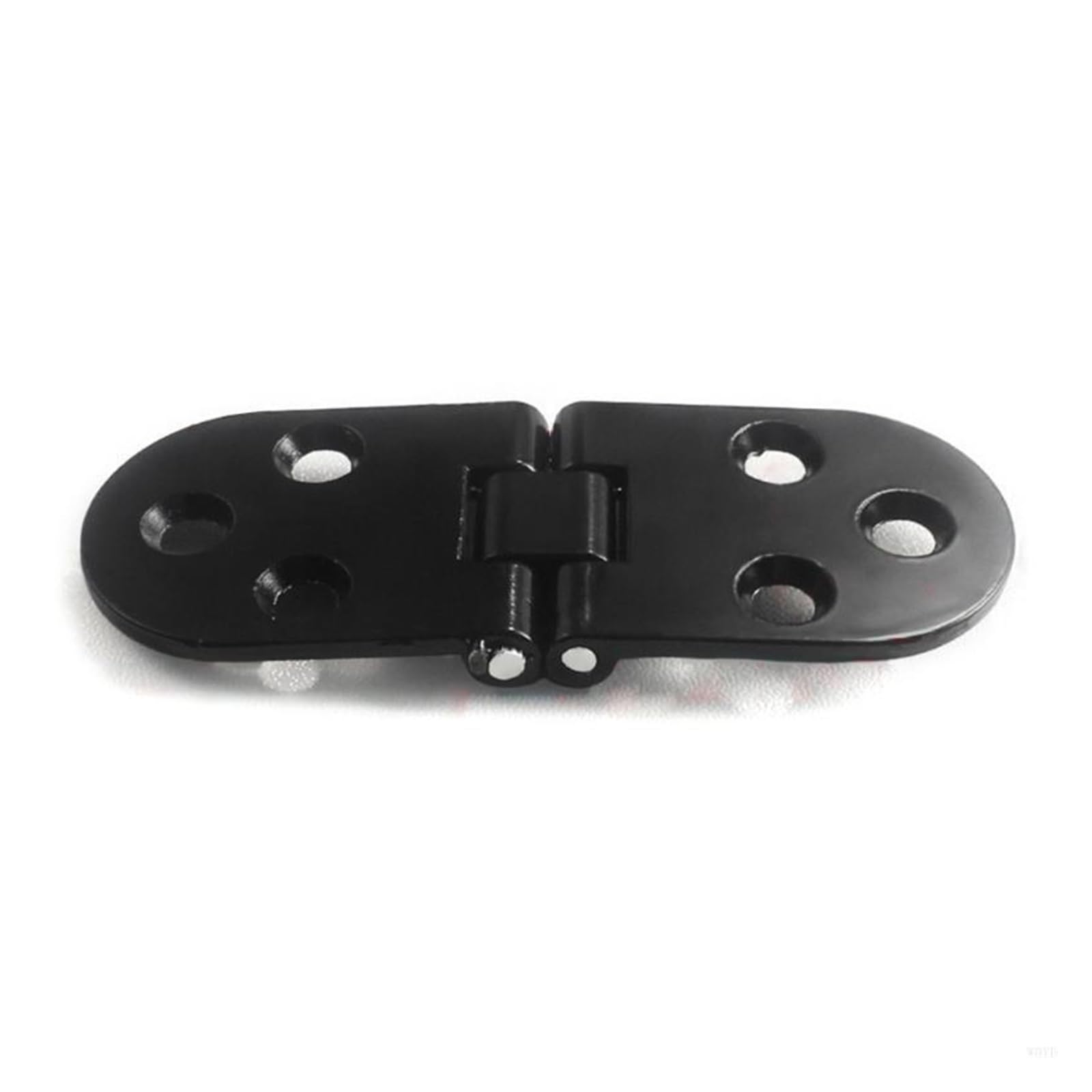 180 Degree Flip Folding Hinge 4pcs Flush Mounted Hinges Adjustable Cabinet Door Concealed Hinge Easy to Install for Folding Tables Cabinets Wardrobes(Black)