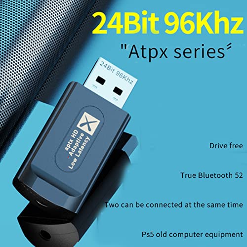 Transmetteur audio Bluetooth 5.2 adaptateur jack 3.5mm à faible latence - 7
