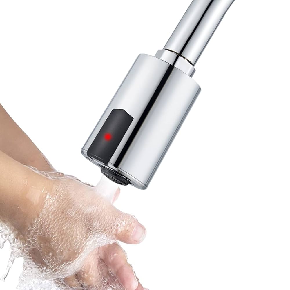 自動じゃ口 Amazon | Lychee Light 自動水栓 センサー水栓 自動センサー水栓