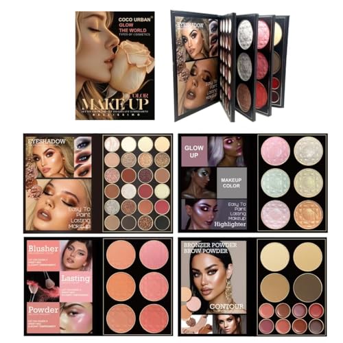 Beteligir All In One Makeup Gift Kit - Ultimate Color Combination for Women Full Kit 48 Eyeshadow,...