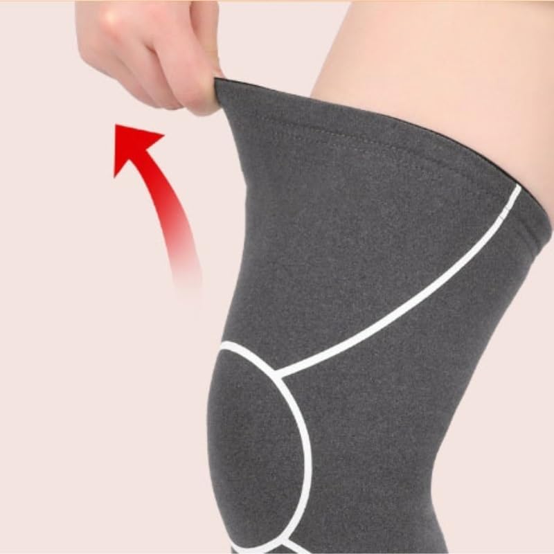 Exercise, Protection Thin Cold-Proof Knee Pads Leggings Non-Slip Protective Gear Fitness Patella Knee Protection for Fitness, Cycling, Running, Playing Football