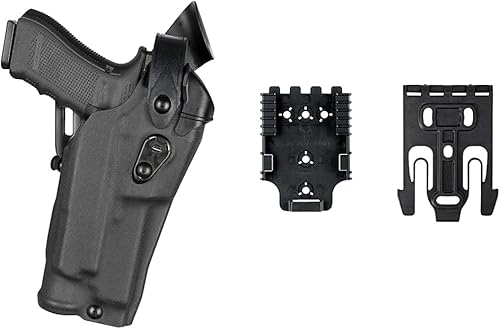 Miniatura 8 de Safariland 6360RDS - Funda de retención de nivel tres, compatible con vista de punto rojo, STX negro liso, diestro, compatible con: Glock 19/23