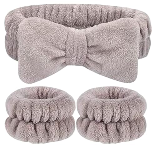 Diademas para el cabello de forro polar de alta calidad, tacto suave y absorción para mujer