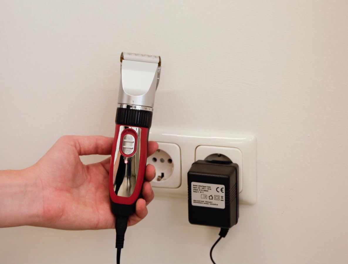 CLIPSTER Kerbl Sonic Tondeuse à Batterie pour Chien