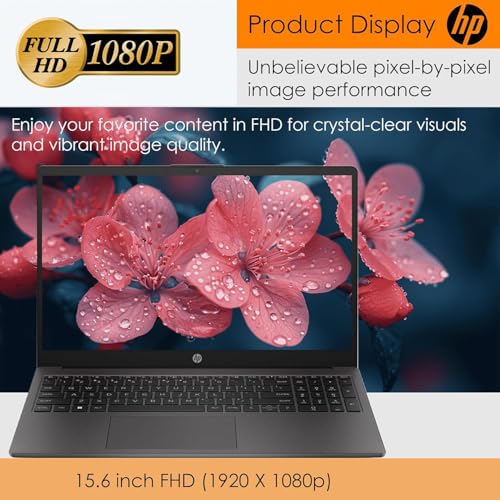 Image of HP New 15.6 inch FHD Business Laptop (2025 /2026 Edition), 13th Gen Intel Core i3-1315U (Beats i7-1250U,Up to 4.5 GHz), 64GB RAM, 2TB SSD, Win 11 Pro, Microsoft Office, Ethernet Port, WOWPC USB