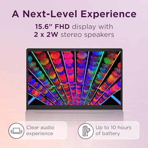 Image of Lenovo Chromebook 15.6 inchFHD Laptop, Intel Dual Core N4500, 8GB RAM, 128GB Storage (64GB eMMC+64GB SD Card), Business & Students Laptop, Anti-Glare, HDMI, USB, Webcam, WiFi 6, Bluetooth, Chrome OS, Blue