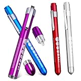 Tofficu 4 Stück Diagnostik Stiftlichter für Krankenschwestern Wiederverwendbare LED...