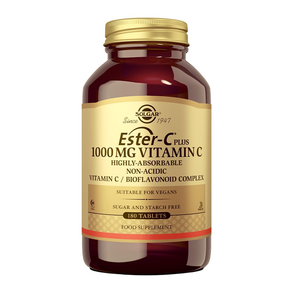 Ester C Plus 180 comprimidos de 1000 mg de Solgar