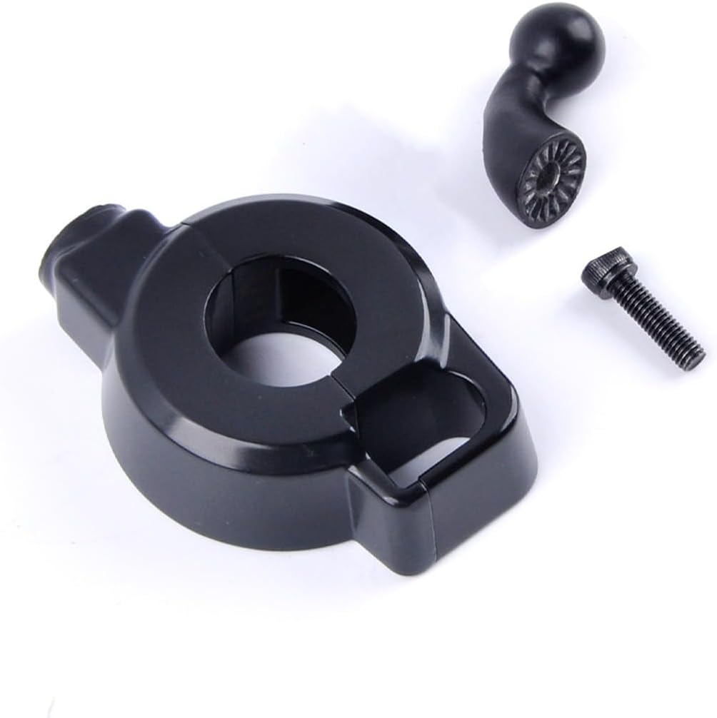 PANICAL Motorcycle for Honda Goldwing GL1800 F6B DCT 2018-2025 Left Handlebar 17mm 5/8 inch Ball Joint Bracket Compatible with Phone and Cup Holder (Left Ball Head Bracket)