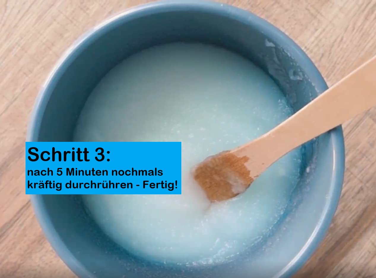PROVISTON | Sparpack 5 x Tapetenkleister für Vliestapeten | Für je 5-7 Rollen | 200g Packungen | Hervorragende Klebekraft | Sehr ergiebiger Rollkleister | Trocknet fleckenfrei aus