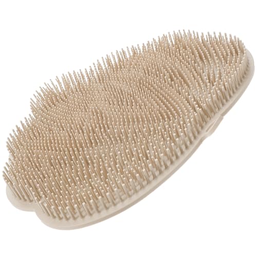 Coussin de douche et brosse de massage tapis de pieds bain