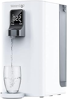 Waterdrop K19-S Countertop Reverse Osmosis System, 4-Stage Reverse Osmosis Water Filter Countertop, 3:1 Pure to Drain, Portable Reverse Osmosis System, Reduce PFAS, No Installation Required, BPA Free