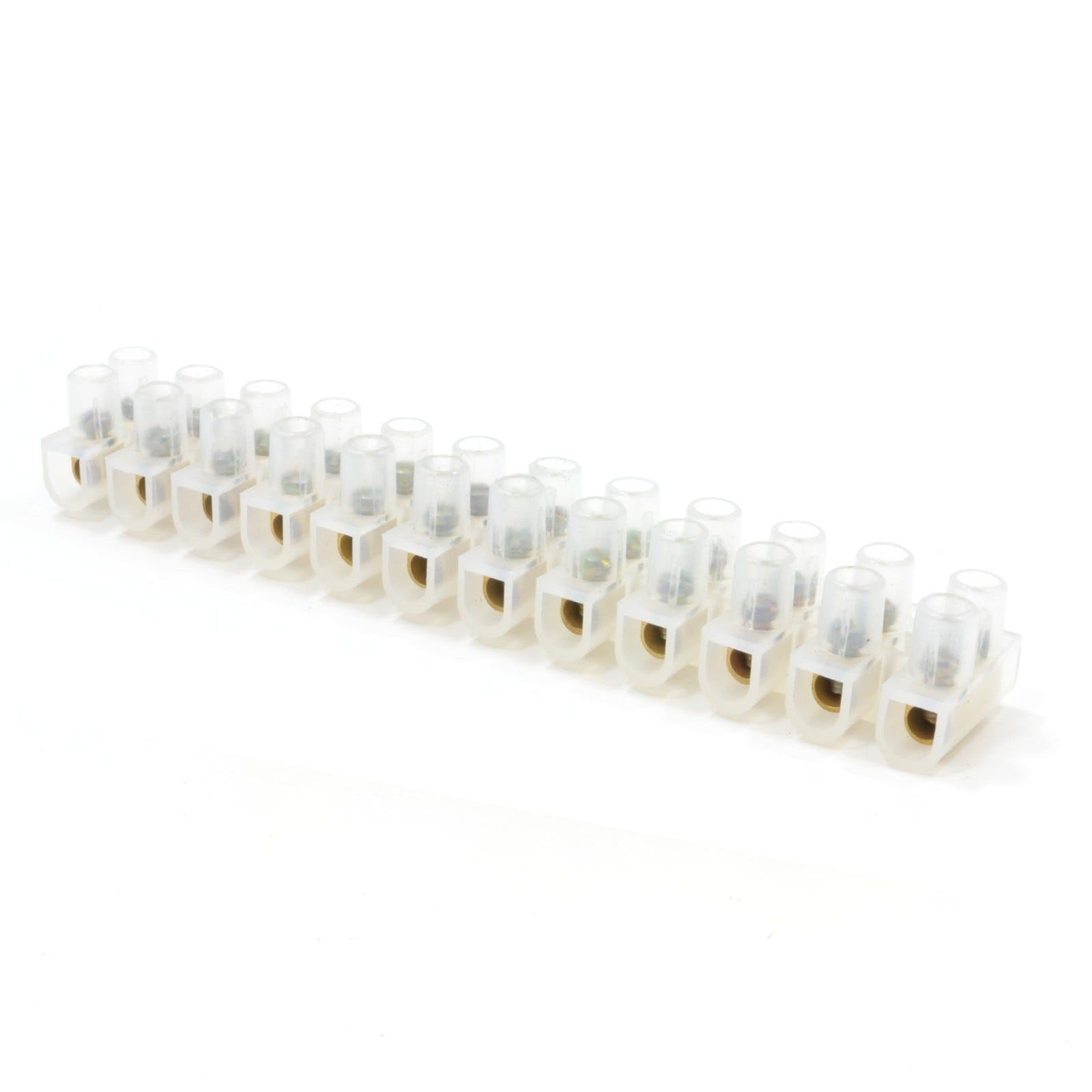 12 Way Terminal Strip For 3 Amp Power Cables Choc Block Coupler 5055383486489