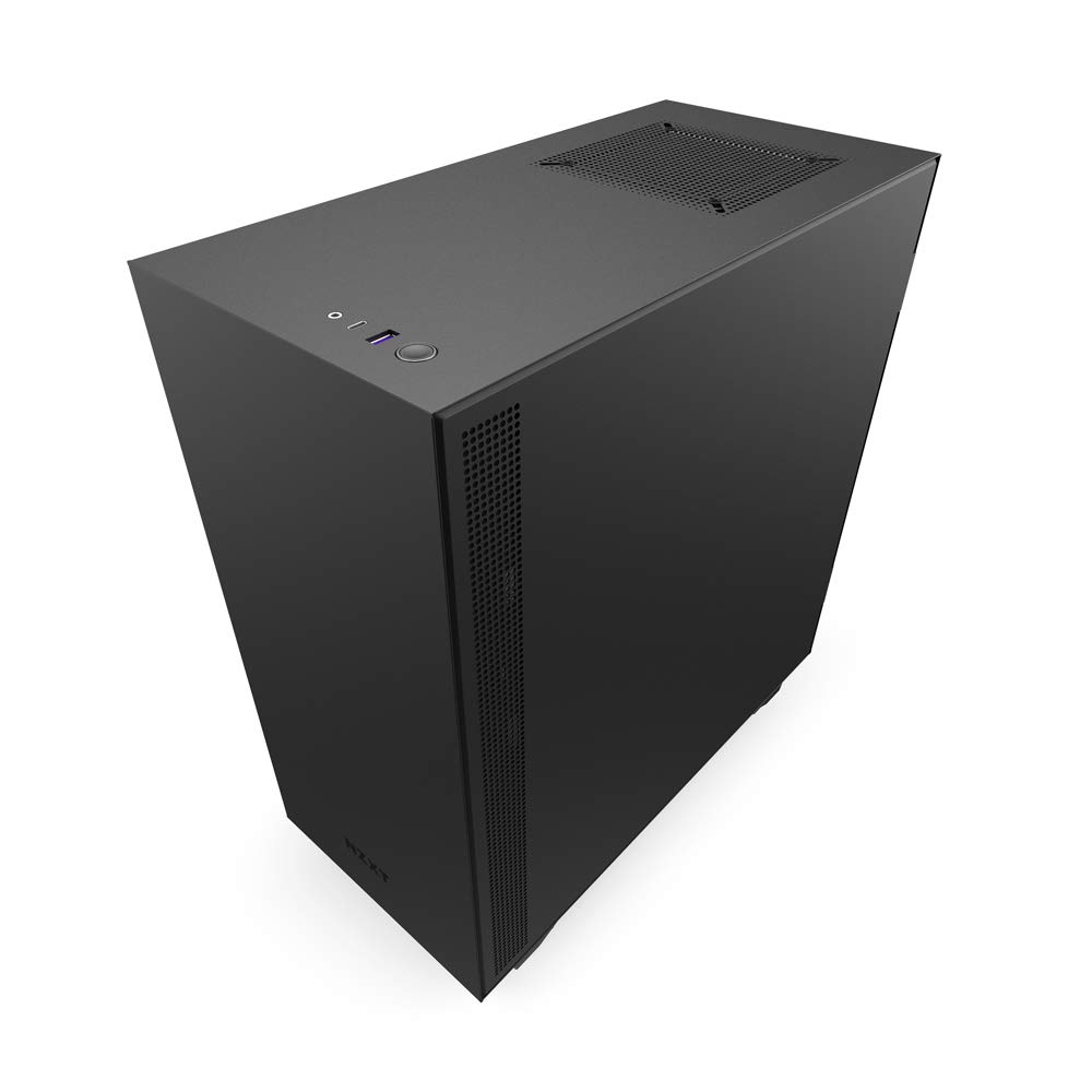 NZXT H510 CAH510BBR Compact ATX MidTower PC Gaming Case Front I/O USB TypeC Port