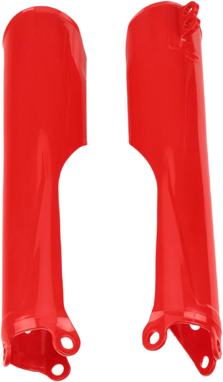 Front Fork Shock Absorber Protection Cover for Honda CRF250R CRF250RX CRF300RX CRF450L CRF450R CRF450RL CRF450RX CRF450X R-WE 2019-2025 (Red)