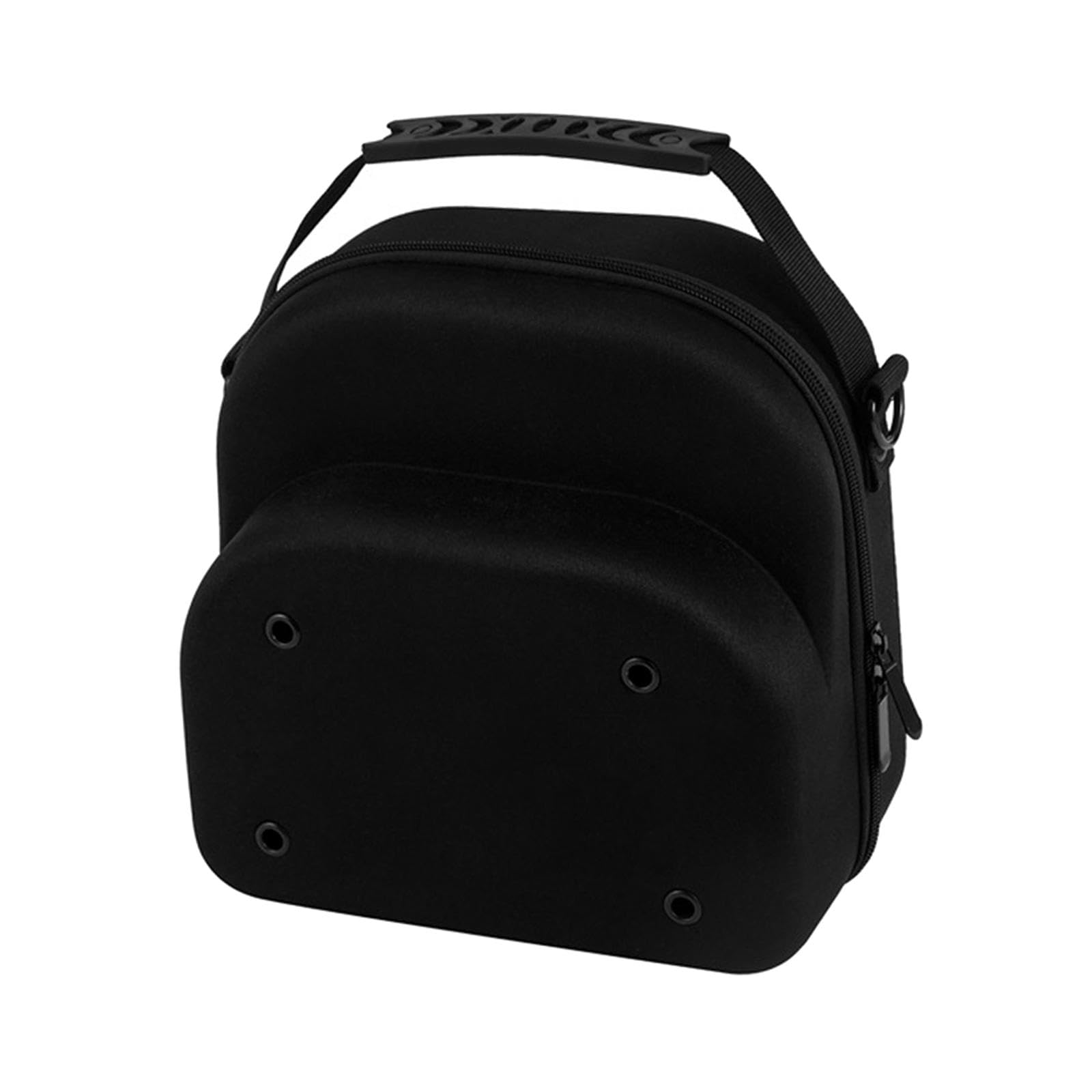 Custodia Rigida per Cappellini Da Baseball, Nera, Borsa per Il Trasporto E La Conservazione Dei Cappellini Da Baseball.