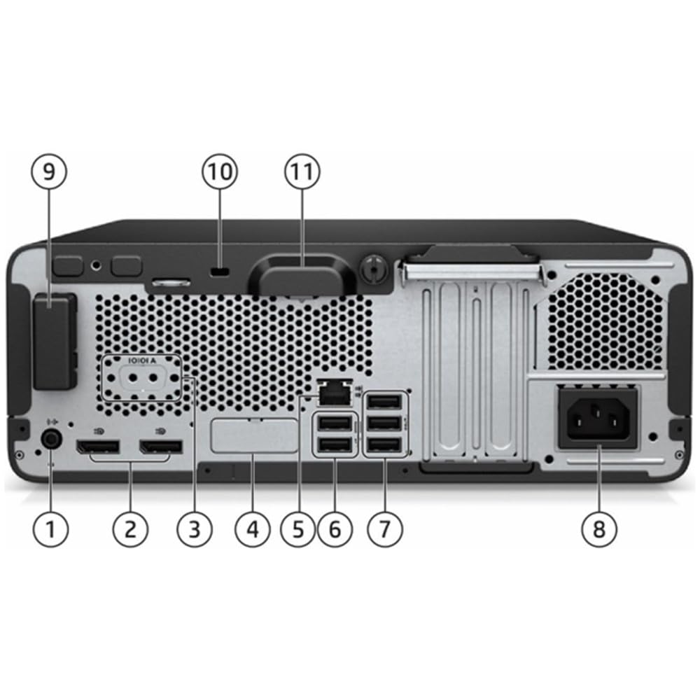 HP ProDesk 600 G6 SFF Desktop, Windows 11 Pro Computer PC, Intel