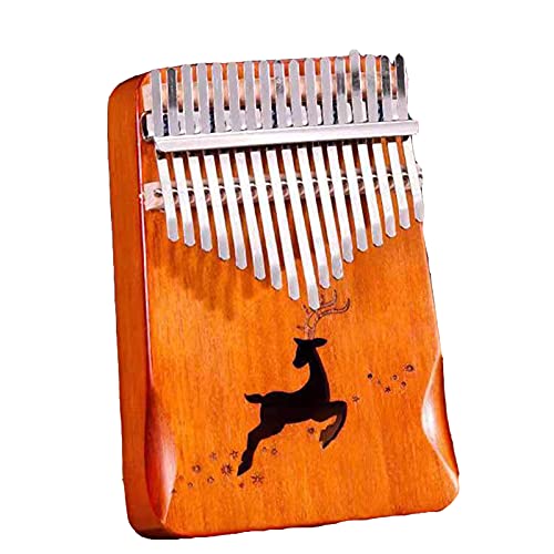 Kalimba 17-Thumb Piano, motif de cerf mignon Pocket Pocket thumb Doigt Piano MAHOGANY CORPS, PERCUSSION DU POINT… - Les Beatles, Paul McCartney, John Lennon, RIngo Starr, George Harrison Kalimba 17-Thumb Piano, motif de cerf mignon Pocket Pocket thumb Doigt Piano MAHOGANY CORPS, PERCUSSION DU POINT…