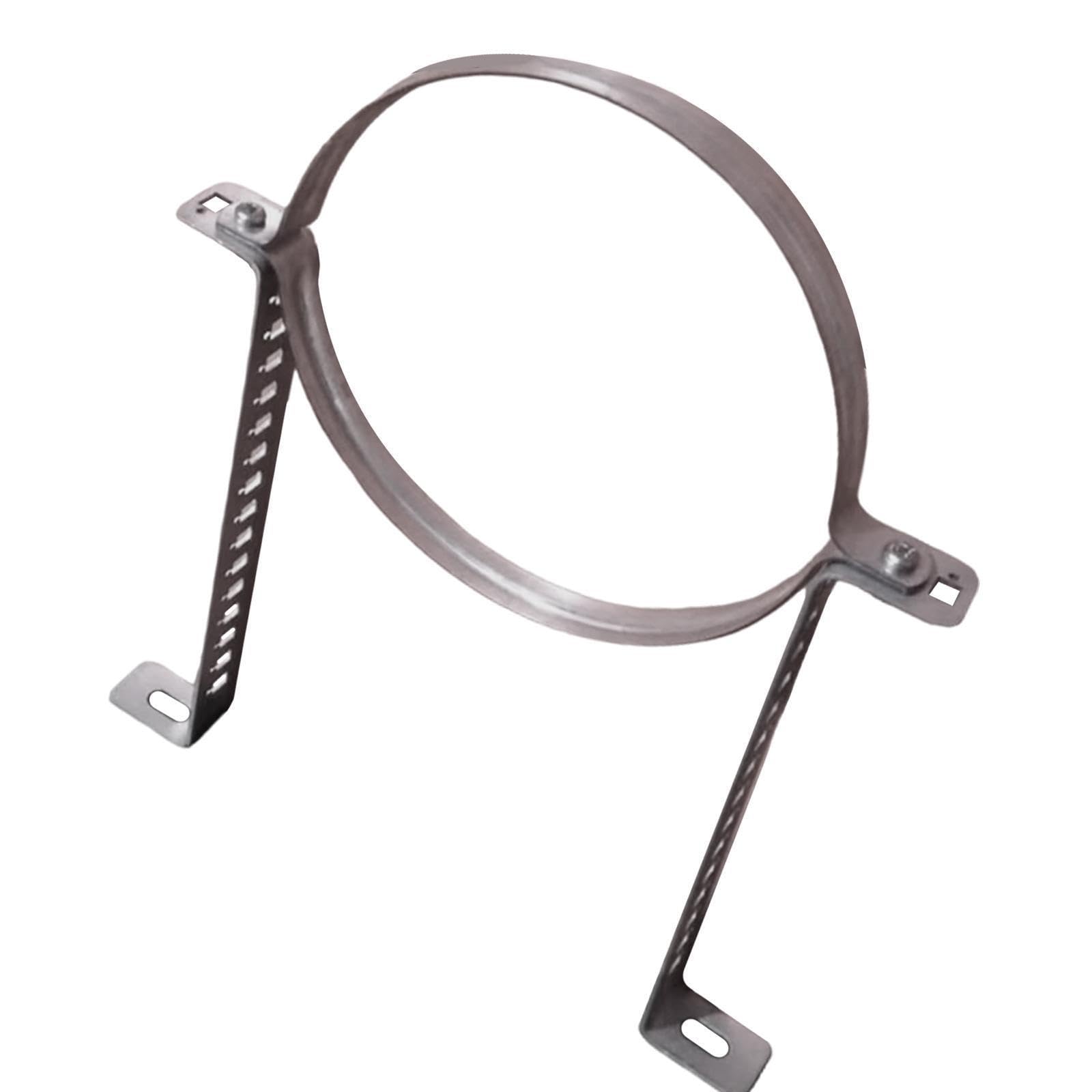 Zambuph Fireplace Pipe Holder Reliable Support Delivers Stability with