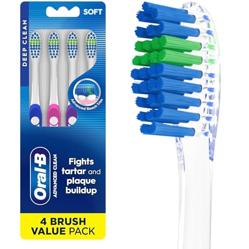 Oral-B Indicator Contour Clean Soft Toothbrush 4 Count