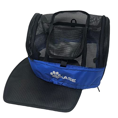 BiKASE Durable Dog Bike Basket & Carrier, Rear Mount Pet Basket for Bikes with Super Comfort Mat and Cover, Ideal for Small Dogs and Cats up to 12 lbs