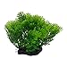 Green Plastic Aquarium Plant Foreground Foliage for Fish Tanks