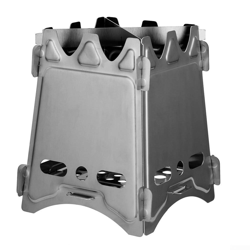 Réchaud à bois léger et portable pour camping, randonnée, camping, pique-nique