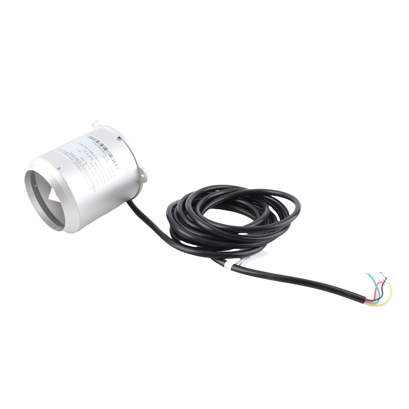 SUNGOOYUE Sensor de Pluviómetro, Aleación de Aluminio RS485 Sensor de Lluvia de 9 a 30 V, Detección óptica IP65 Resolución de 0,03 Mm para Estaciones Meteorológicas Meteorología de Riego Inteligente