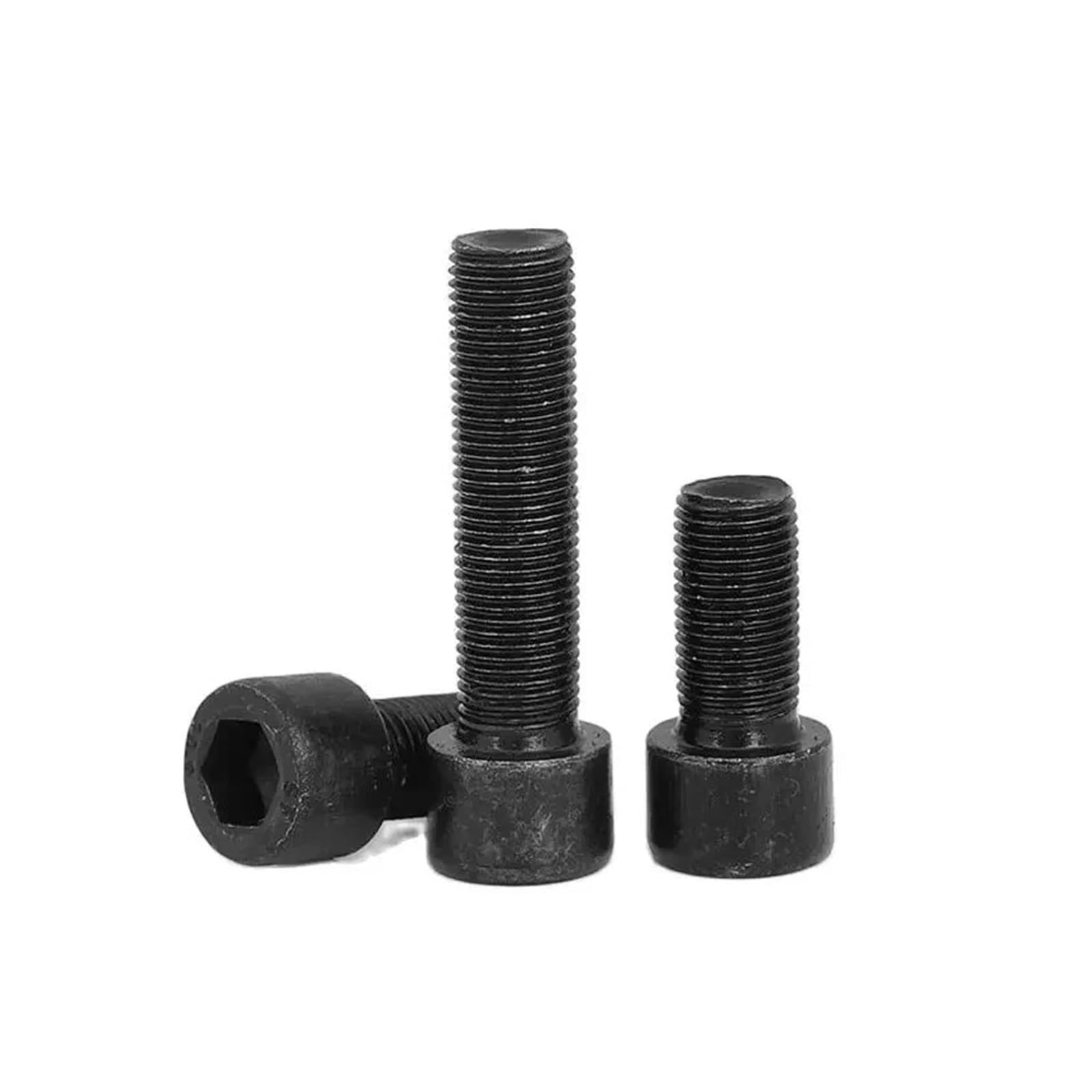 Sechskant-Maschinenschrauben aus Kohlenstoffstahl der Güteklasse 10.9 M8-M24 mit Feingewinde – 1–50 Stück for die Metallverarbeitung(M24x2x150 Half 1pcs)