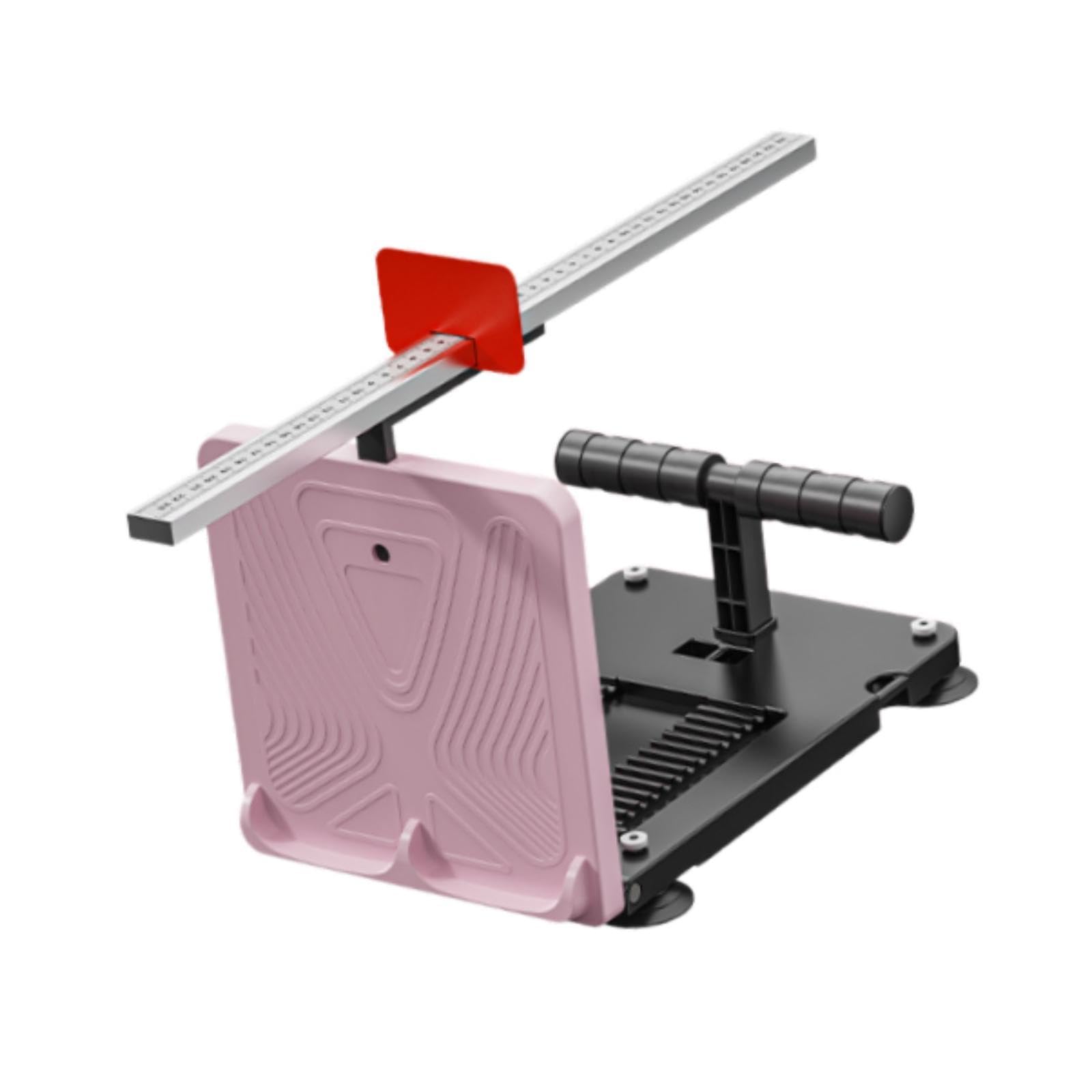 Sit and Reaching Tester with Suction Cups for Teens Adults Fitness Equipment Pink | Body Mass Monitors & Scales | Fitness Technology | Fitness Running & Yoga-image-45