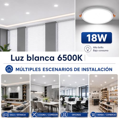 Lámparas empotrables 11 lamparas empotrables marca Megaluz (2)