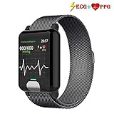 MON MONITOR DE ACTIVIDAD Y MONITOR DE SUEÑO Y PRESIÓN ARTERIAL br El brazalete de actividad le permite controlar su ritmo cardíaco y su presión arterial para ayudarlo a hacer ejercicio de manera científica.