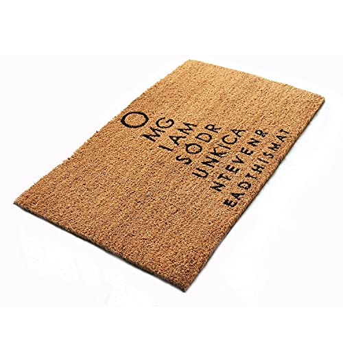 Image of Onlymat Coir Door Mat (Brown, 45x75 cm)