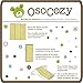OsoCozy Prefold Cloth Diaper Package - 7 Dozen Unbleached Better-Fit Prefolds & 12 One Size Diaper Covers. All The Cloth Nappies and Diaper Covers Needed from 7 to 30 lbs.