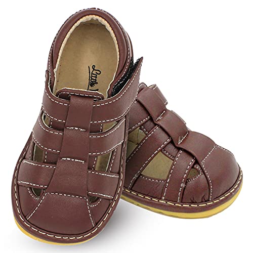 Squeaky Shoes Brown Toddler Boy Sandals Shoes Premium Quality