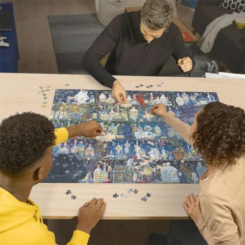 Puzzle 2000 pièces : 'étagère à potions Zoe Sandler Ravensburger France - vue 4