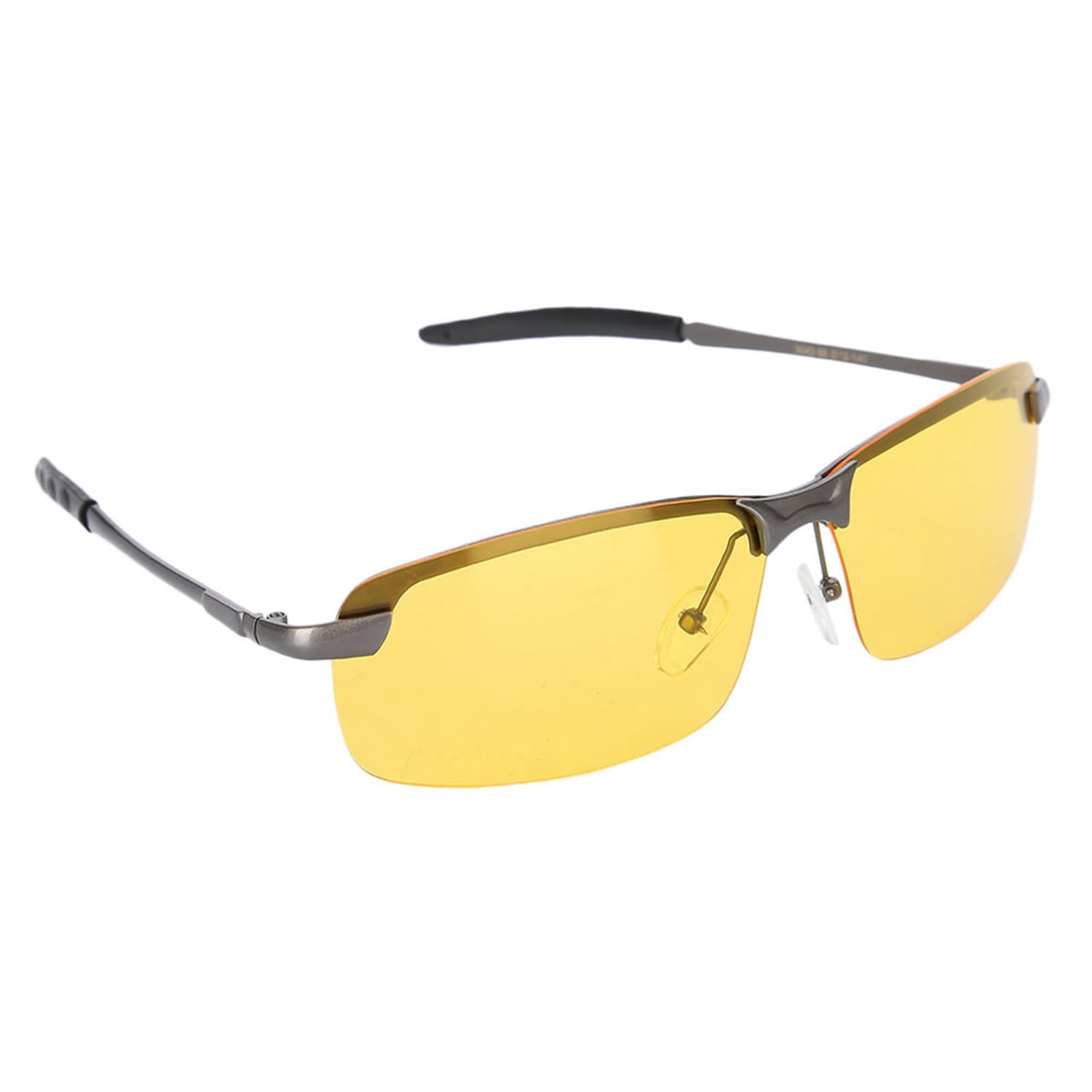 Polarisierte Brille für Nachtfahrten, gelbe HD-Linse für bessere Sicht auf der Straße und beim Fahren