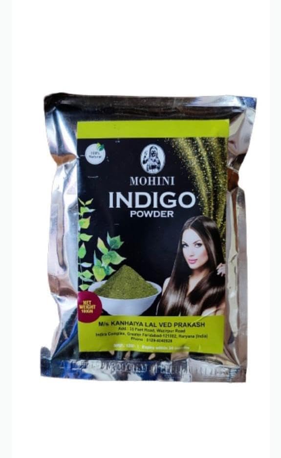 Arica Natural Henna And Indigo Powder For Hair Combo Mehndi Indigo Powder Organic Hair Pack| Dark Brown Black Hair Colour-image-22