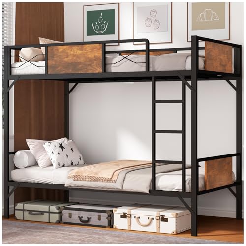 Opiniones de Litera Matrimonial E Individual Coppel - los más vendidos. 44 SIMPLE HOGAR 1M Literas Individuales,Litera Hierromadera Fuerte Estable Apto para Adultos,Literas Matrimonial e Individual,con Barandillas y Escaleras de Seguridad,Simple y...