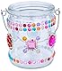 Creativ 55840 Glas Metall Kerze Halter mit Metall Griff Einstellen, 8cm x 10cm, Transparent, 12 Stück