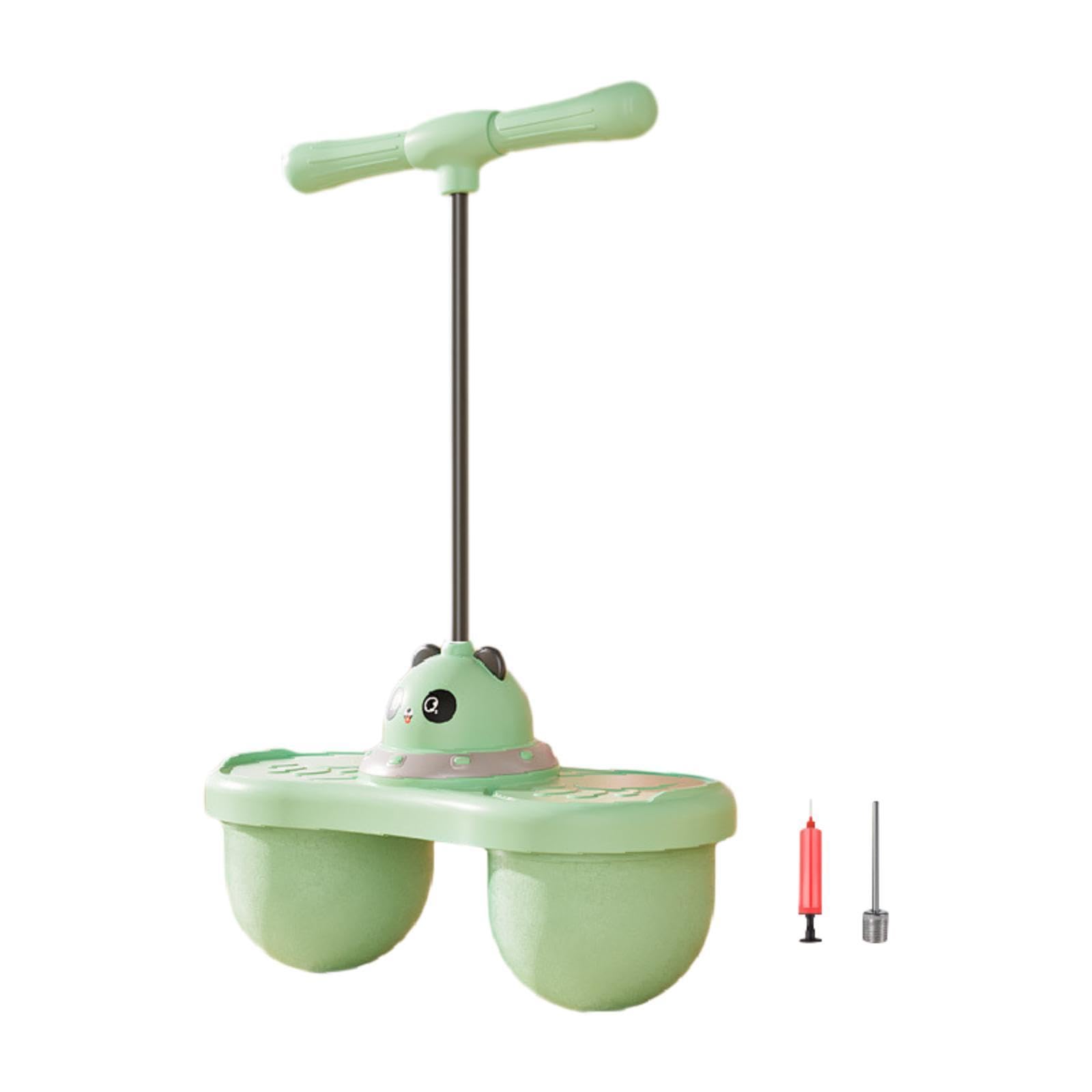 Enakshi (LABEL) Creations Pogo Ball with Handle Kids Children for Body Training Assistant Home Fitness Green-image-13
