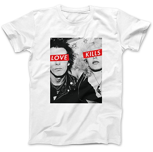 Robot Rave Sid & Nancy Punk T-Shirt Cotton