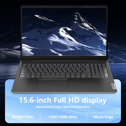 Image of Lenovo V15 G4 15.6 inch FHD Laptop AMD Ryzen 5 7430U, 16GB RAM 512GB SSD, Wi-Fi 6 Windows 11 Pro Black