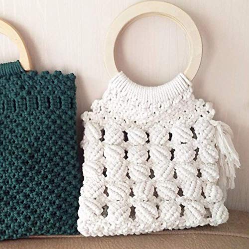 image for jijAcraft Macrame Cord,3mm x 328 Feet Cotton Twine String Cord,Natural