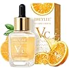 BREYLEE Vitamin C Serum for Face & Eye (1.4 oz) for Brightening Skin,Dark Spot Remover,Reduce Wrinkle,Anti Aging,Moisturizer with Hyaluronic Acid,Vitamin E,Retinol
