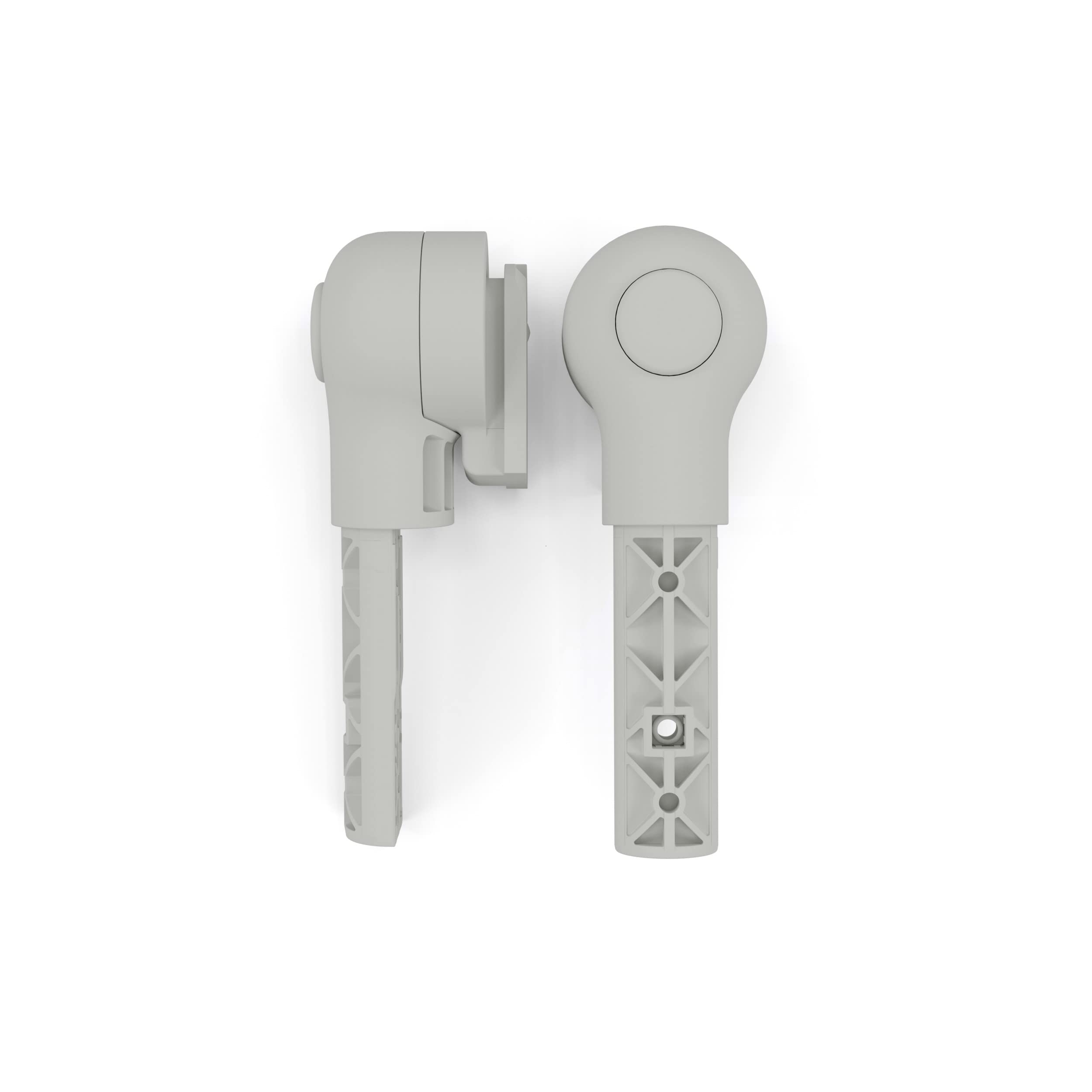 CYBEX Gold Set de Adaptadores para Sistema de Silla Evolutiva LEMO, Fijación de Hamaca Bouncer al Armazón, Light Grey