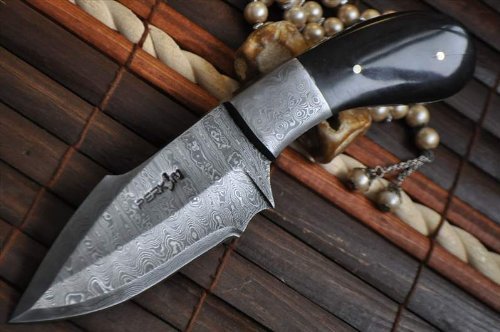 Perkin Knives - Handmade Damascus Hunting Knife #TOP5